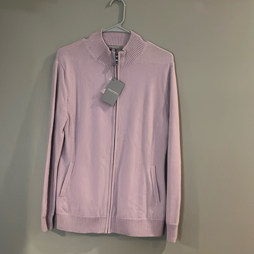 Neumann Marcus Cashmere Zip Up